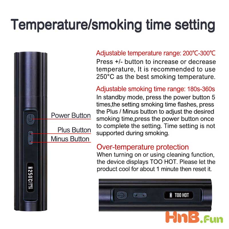 HiTaste P8 How to Adjust Timer and Reset Counter